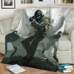 call of duty 1 fleece throw blanket 0