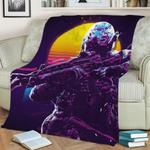 call of duty 7 fleece throw blanket 0