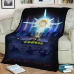 call of duty zombies fleece throw blanket 0
