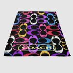 cellphone coach new york soft fleece blanket 0