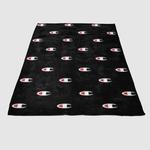 champion wallpaper soft fleece blanket 0