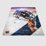 chicago bears 4 soft fleece blanket 0