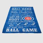chicago cubs 3 soft fleece blanket 0