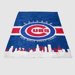 chicago cubs american mlb soft fleece blanket 0
