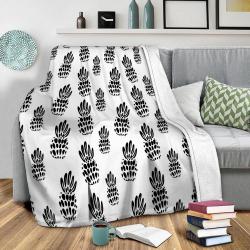 Classy Pines Fleece Throw Blanket Meaningful Gift For Halloween Christmas