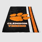 clemson tigers football soft fleece blanket 0