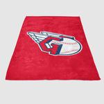 cleveland guardians soft fleece blanket 0