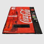 coca cola machine soft fleece blanket 0