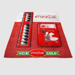coca cola vending machine 1 soft fleece blanket 0