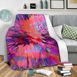 color explosion i fleece throw blanket 0