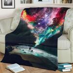 colors in the sky fleece throw blanket 0