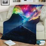 colors of space fleece throw blanket 0