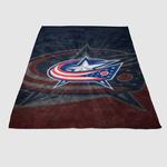 columbus blue jackets soft fleece blanket 0