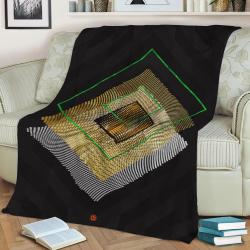 Cpu Fleece Throw Blanket Meaningful Gift For Son Halloween Christmas
