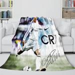 cr7 blanket flannel fleece throw room decoration 0