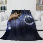 cr7 cristiano ronaldo blanket flannel throw room decoration 0
