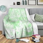 crackle batik sage fleece throw blanket 0