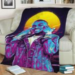 dababy fleece throw blanket 0