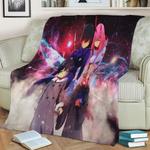 darling in the franxx fleece throw blanket 0