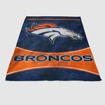 denver broncos nfl logo 1 soft fleece blanket 0