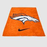 denver broncos nike logo soft fleece blanket 0