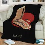 dexter blood box fleece throw blanket 0
