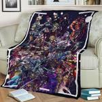 dissidia abstract fleece throw blanket 0