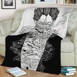 dorohedoro fleece throw blanket 0