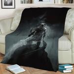 dragonborn fleece throw blanket 0