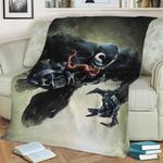 eddie brock fleece throw blanket 0