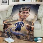 eden hazard fleece throw blanket 0