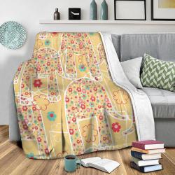 Ello Ellie Fleece Throw Blanket Meaningful Gift For Halloween Christmas