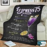 empress 75 fleece throw blanket 0