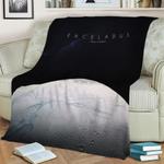 enceladus fleece throw blanket 0