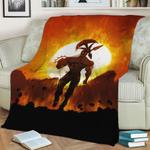 escanor fleece throw blanket 0
