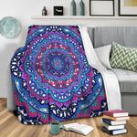 farah round fleece throw blanket 0