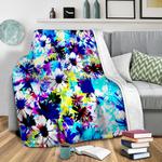 floral 5 fleece throw blanket 0