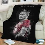 francesco totti fleece throw blanket 0
