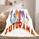 futurama cosplay flannel blanket throw comforter bedding sets 0