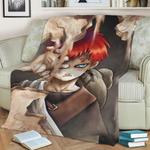 gaara fleece throw blanket 0