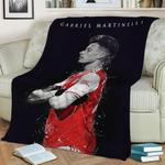 gabriel martinelli fleece throw blanket 0