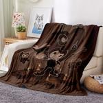 game bendy and the ink machine blanket flannel throw room decoration 0
