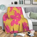 geo floral fleece throw blanket 0
