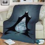 gotham protector by greg capullo fleece throw blanket 0