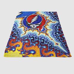 Grateful Dead 3 Soft Fleece Blanket Meaningful Gift For Halloween Christmas