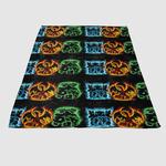great evolution of pokemon soft fleece blanket 0