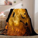 halloween flannel caroset throw cosplay blanket comforter set 0
