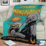 hello friend fleece throw blanket 0