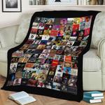 hip hop album covers fleece throw blanket 0