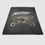 hooey metal camo logo soft fleece blanket 0
